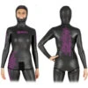 MARES PRISM SKIN FEMME 3mm Veste 2023 -AQUALUNG || Mares || SEAC Soldes Magasin MARES VESTE PRISM SKIN 3 mm femme combinaison d apnee