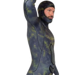 CRESSI LAMPUGA Combinaison De Chasse Sous Marine 7/5 Mm -AQUALUNG || Mares || SEAC Soldes Magasin combinaison cressi lampuga detail1 28 10 21