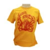 L'ARAIGNEE T-Shirt ARAIGNEE DE MER Jaune/rouge
