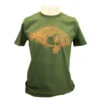 L'ARAIGNEE T-Shirt Poisson SAINT PIERRE Vert/orange -AQUALUNG || Mares || SEAC Soldes Magasin tshirt st pierre vert orange 09 12 22